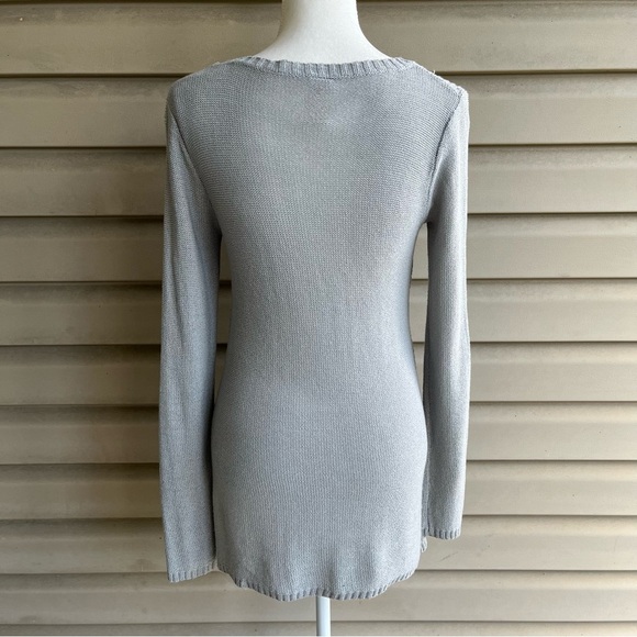 •Needle & Thread• Mixed Stitch Tunic Length Sweater - Size Medium - Picture 5 of 8